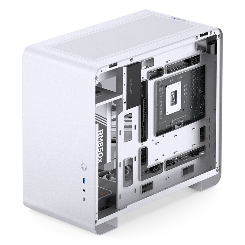 Gabinete U Mini White Mesh Tg Jonsbo Hypergaming