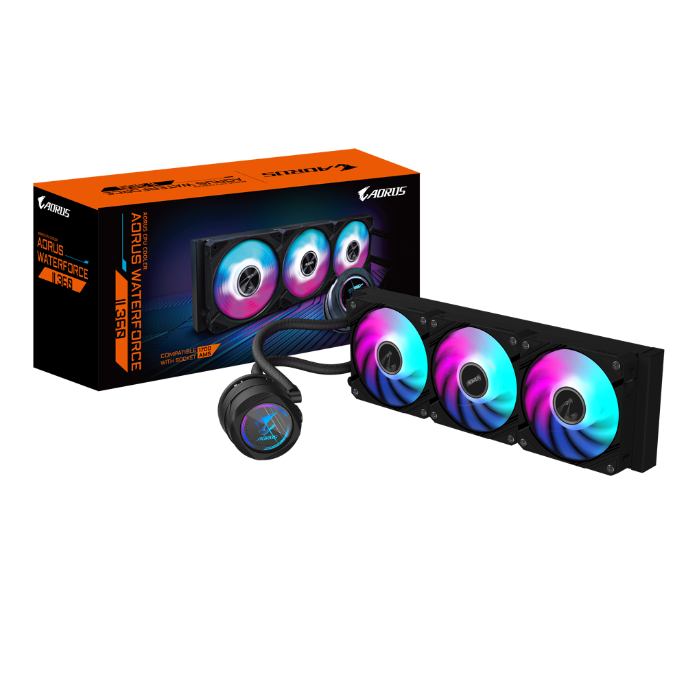Water Cooling Aorus Waterforce Ii 360 Argb Black Gigabyte
