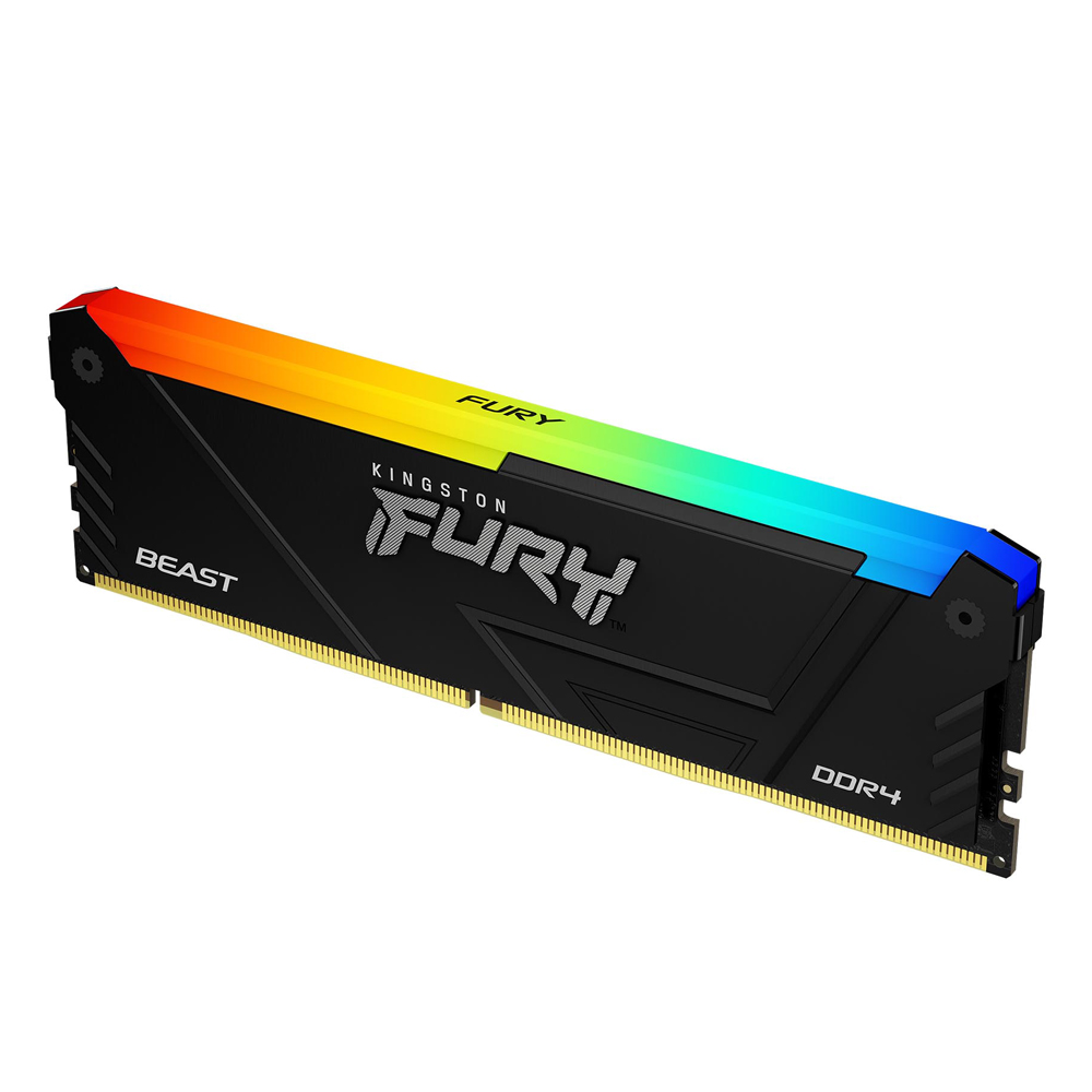Memoria 8gb 3200mhz Fury Beast Rgb Black Kingston