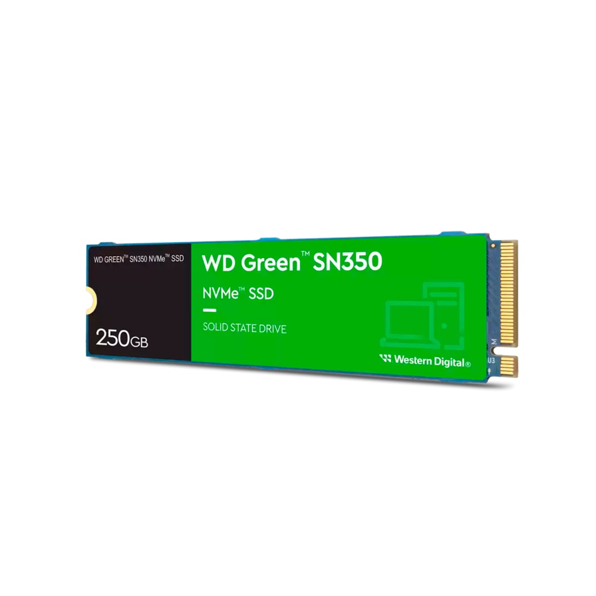 Disco Ssd 250gb Sn350 M.2 Nvme Green Wd