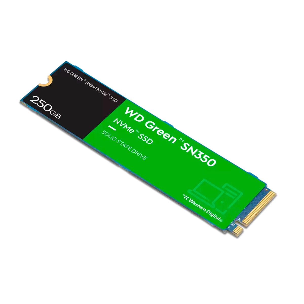 Disco Ssd 250gb Sn350 M.2 Nvme Green Wd