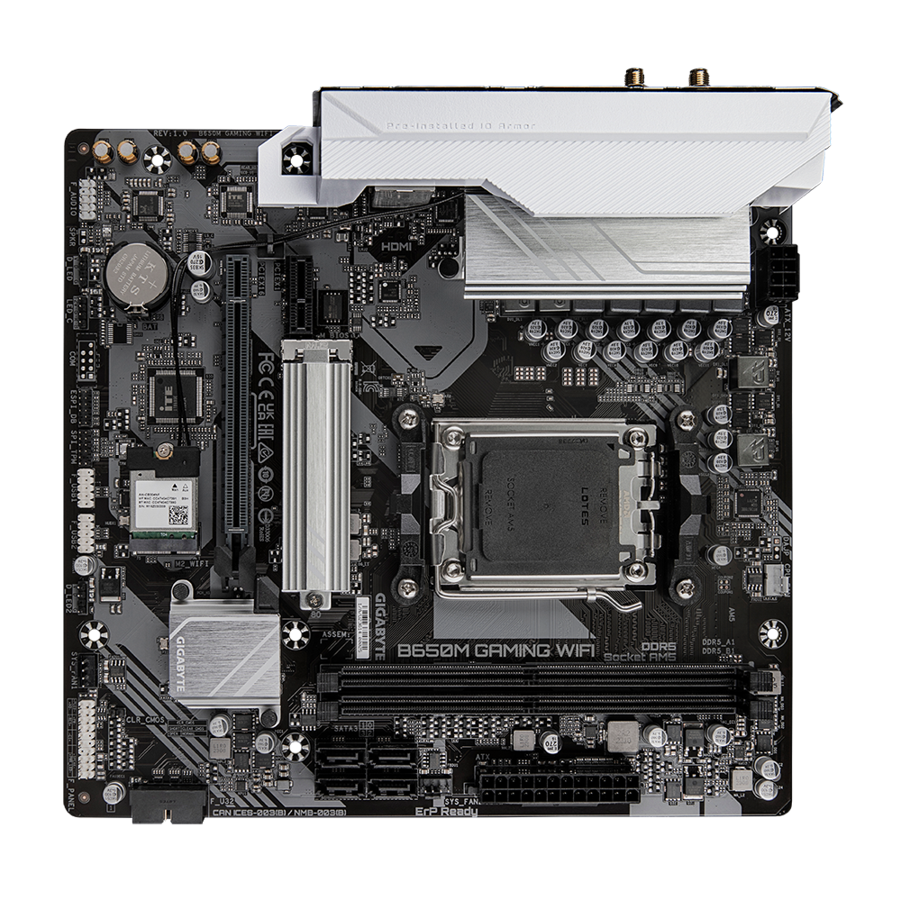Mother B650m Gaming Wifi Gigabyte Am5