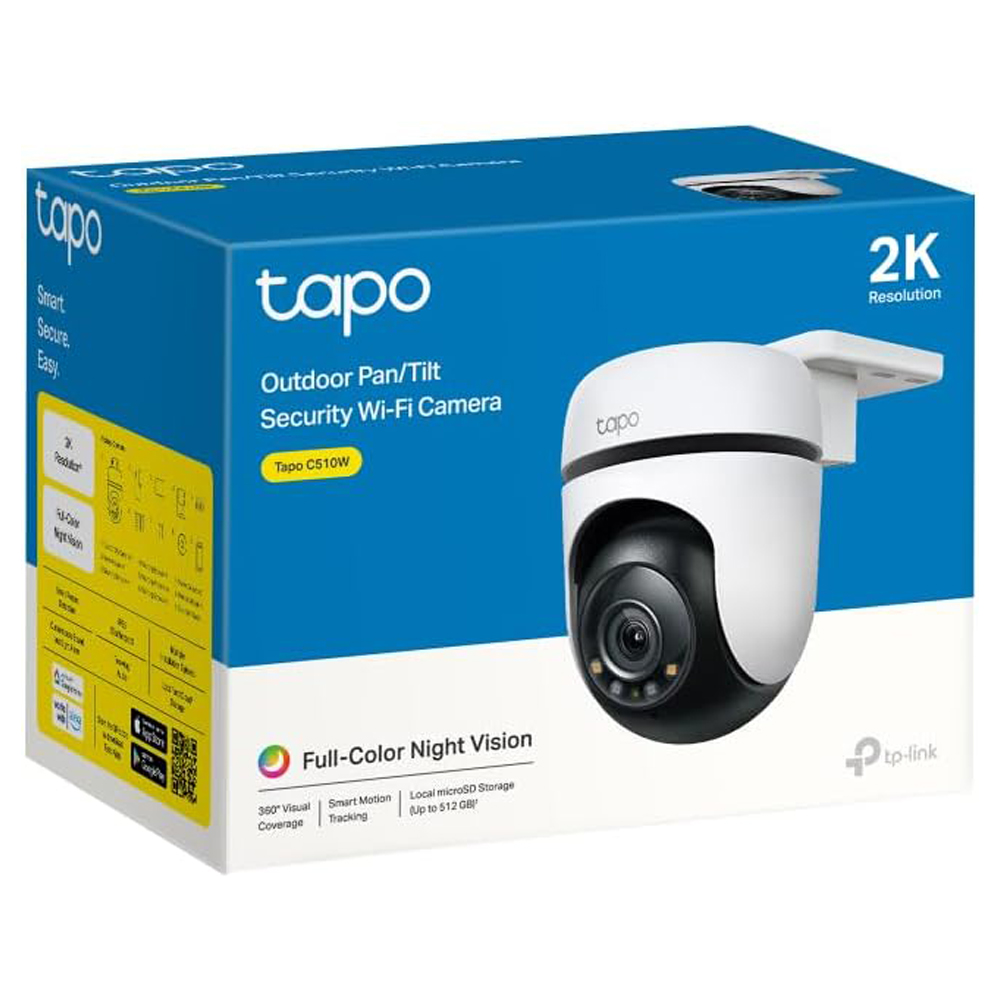 Camara Seguridad Ip Cloud Tapo C510w 2k Wifi 360 Tp-link