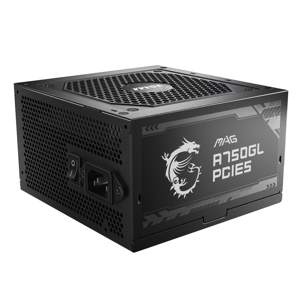 Fuente 750w 80+ Gold Mag A750gl Pcie 5.0 Msi