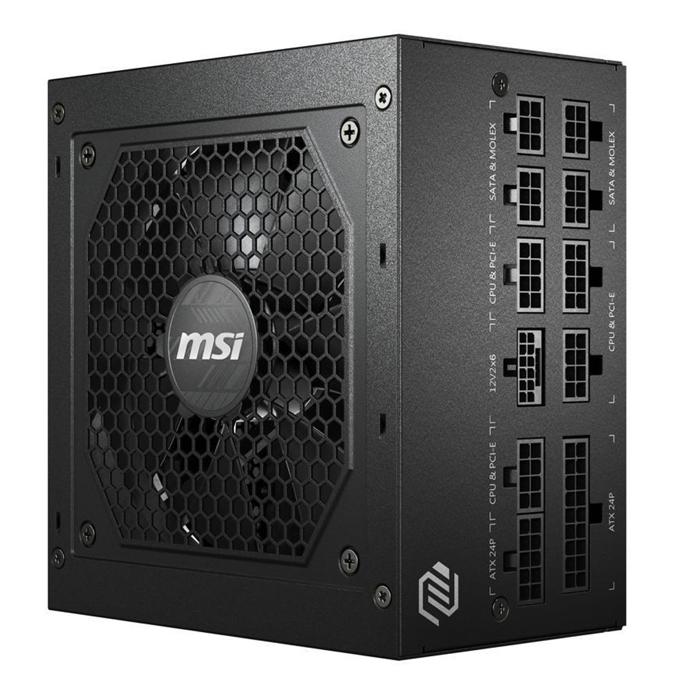 Fuente 750w 80+ Gold Mag A750gl Pcie 5.0 Msi