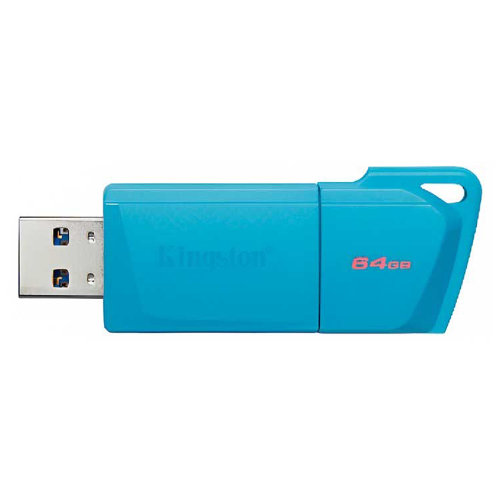 Pendrive 64gb Datatraveler Exodia M Aqua Blue Kingston