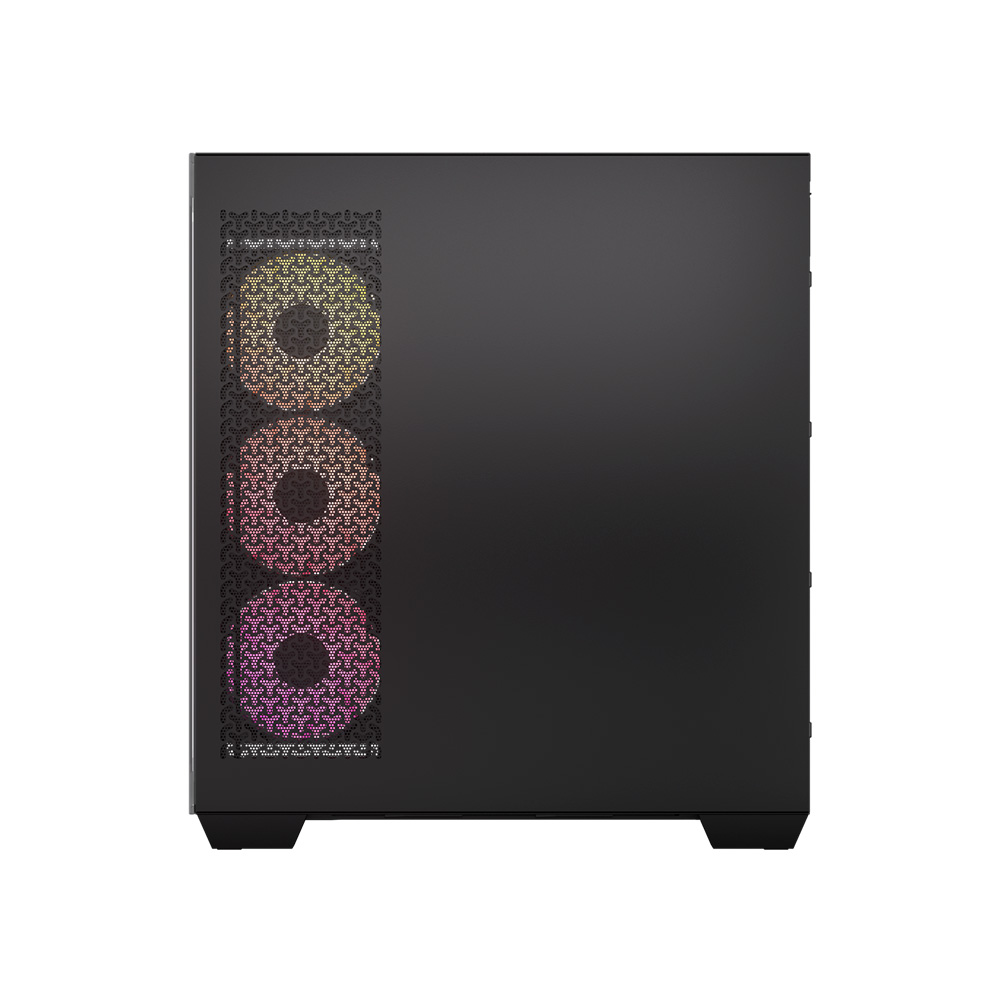 Gabinete 3500x Argb Tg Fan X3 Black Corsair