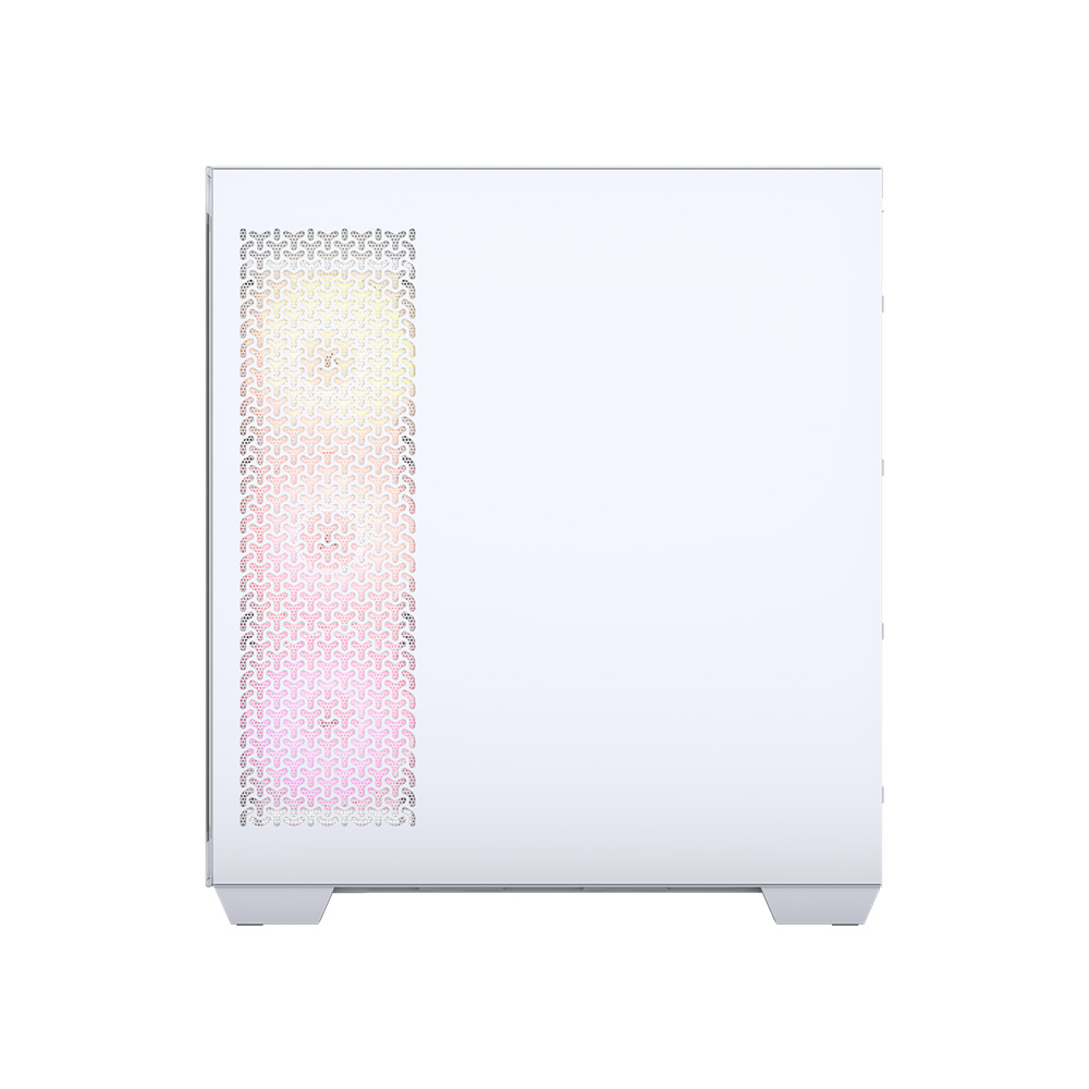 Gabinete 3500x Argb Tg Fan X3 White Corsair