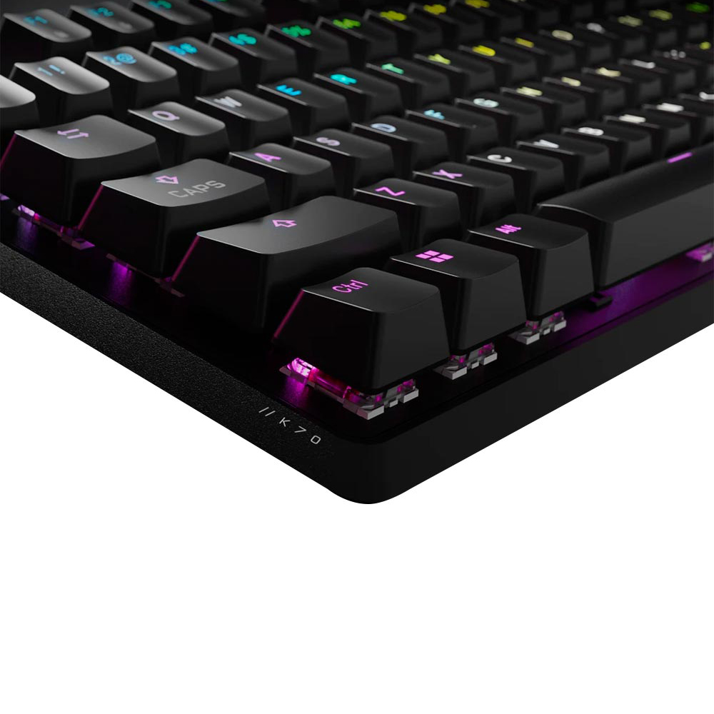 Teclado K70 Core Rgb Black Esp Mlx Red Corsair