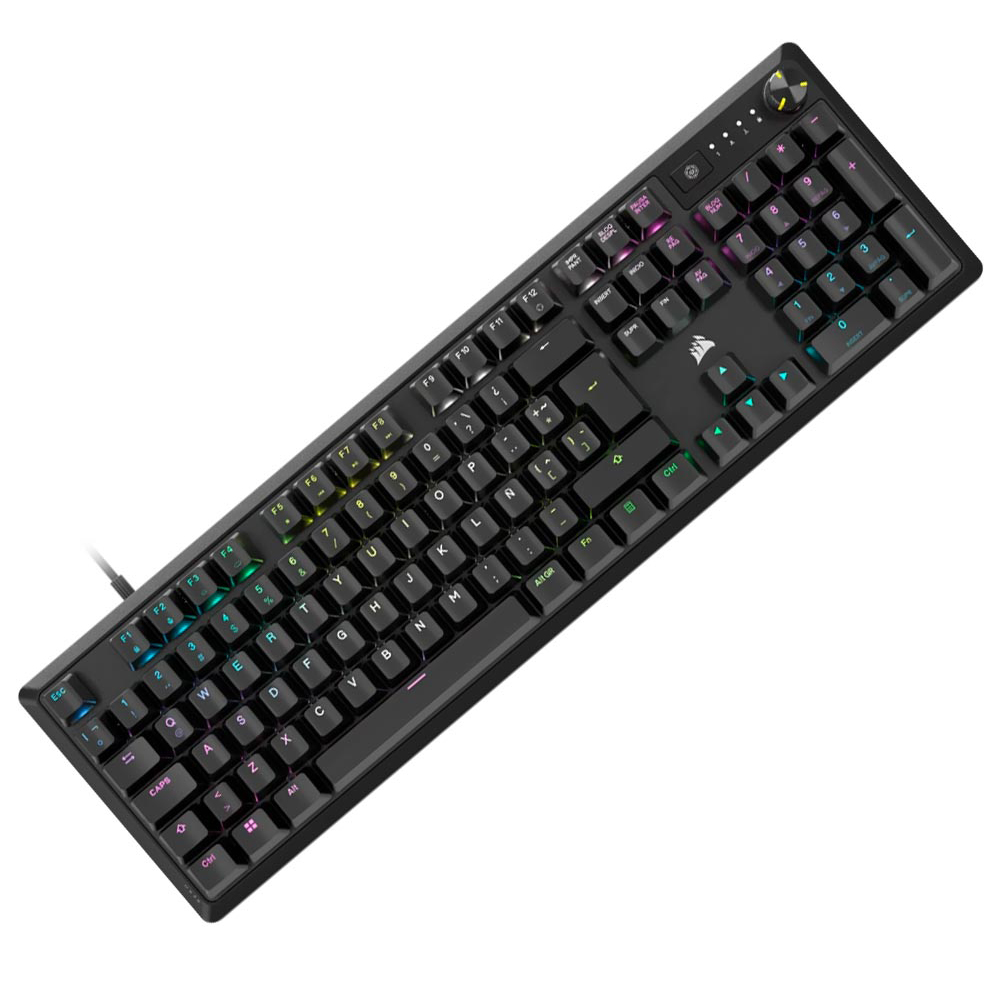 Teclado K70 Core Rgb Black Esp Mlx Red Corsair