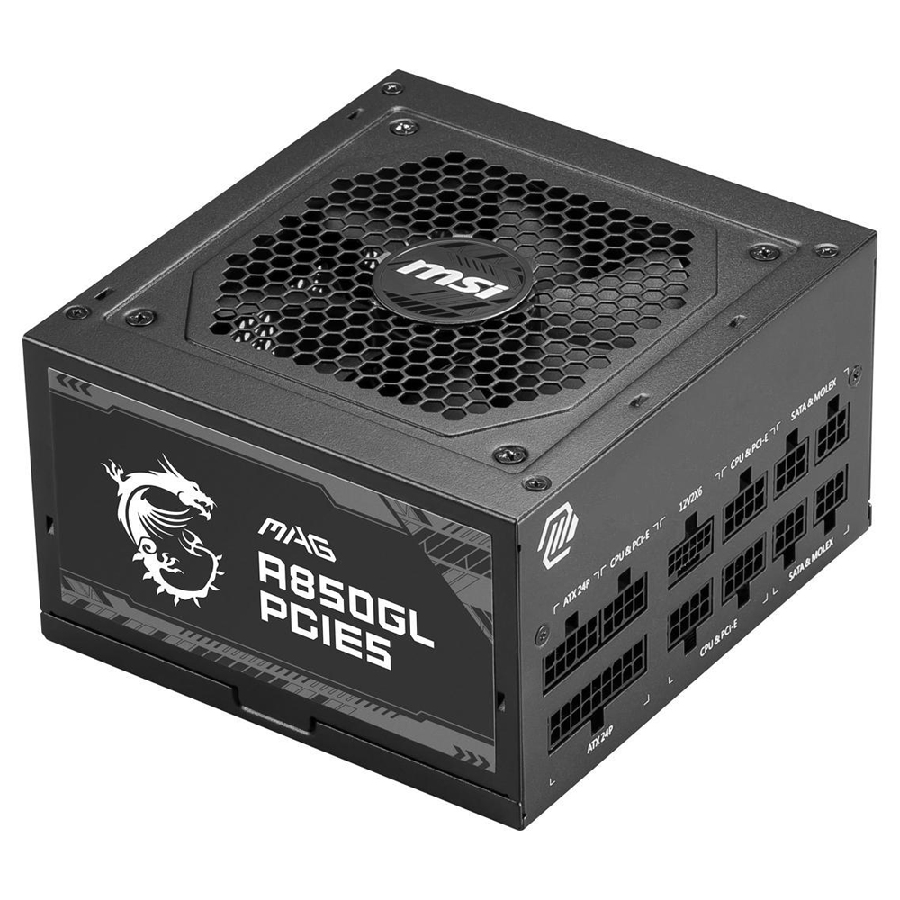 Fuente 850w 80+ Gold Mag A850gl Pcie 5.0 Msi