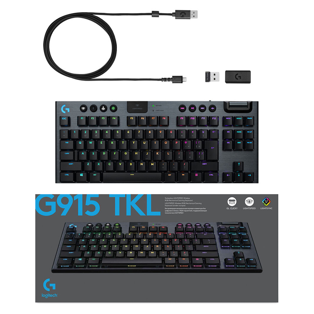 Teclado G915 Tkl Lightspeed Rgb Logitech