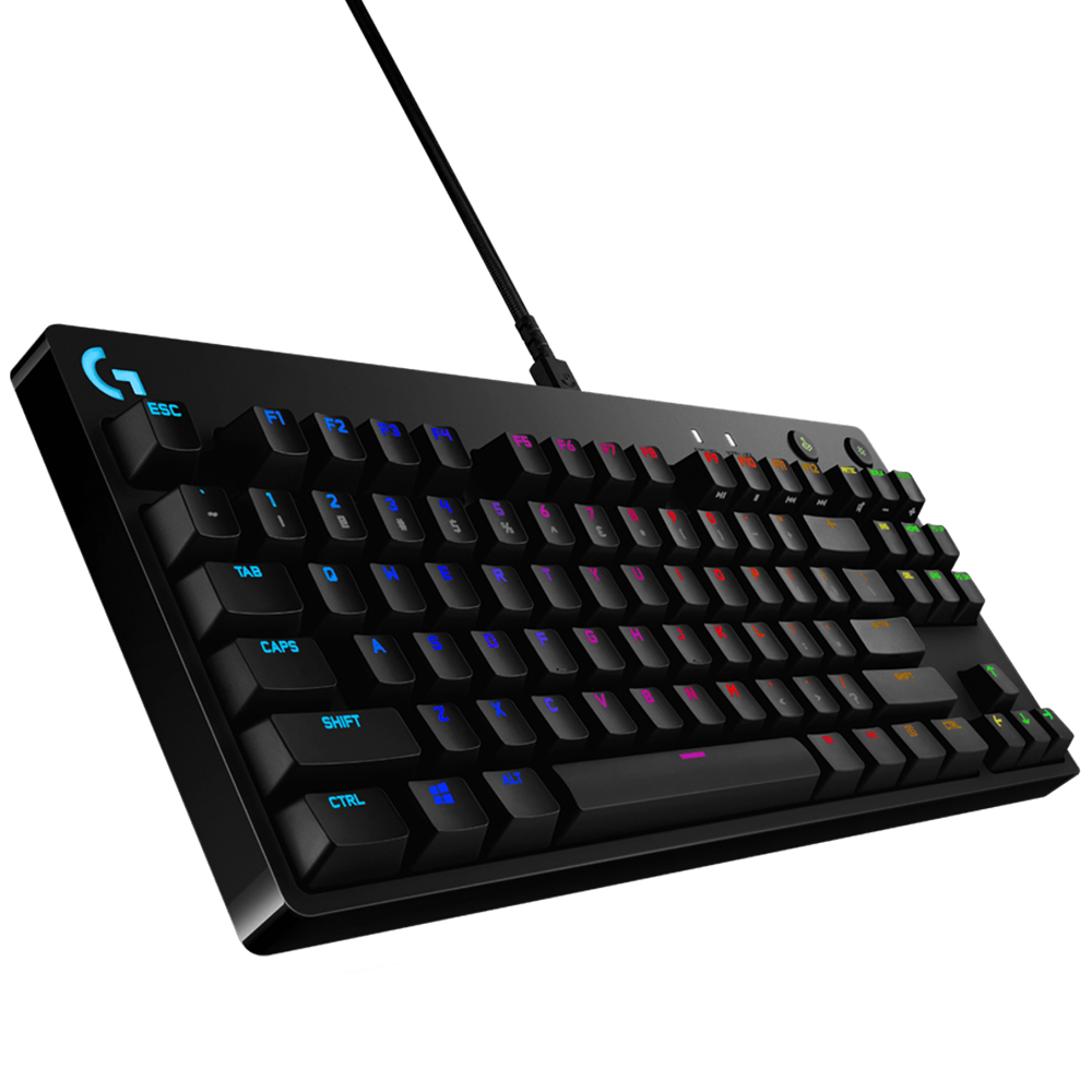 Teclado G Pro Tkl Gx Blue Rgb Logitech