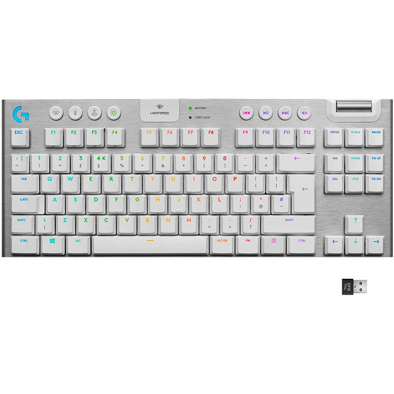 Teclado G915 Tkl White Rgb Wifi Logitech