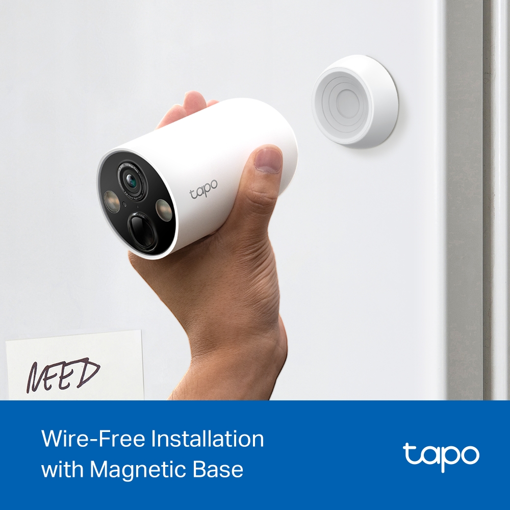 Camara Seguridad Ip Cloud Tapo C425 2k Qhd 4mp Wifi Bateria Tp-link