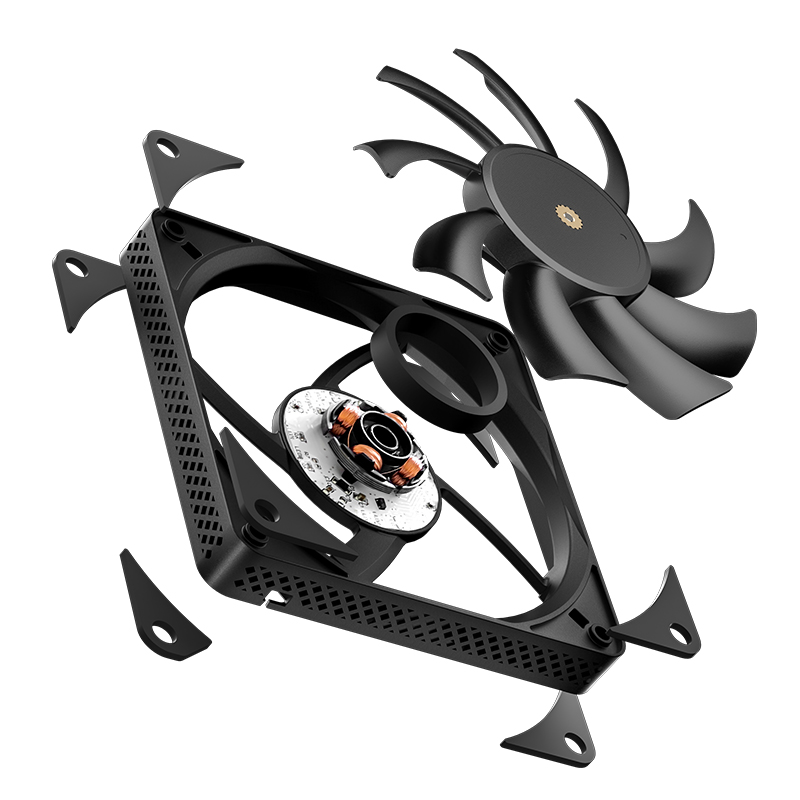 Cooler Cpu Hx6200d 120mm Black Jonsbo