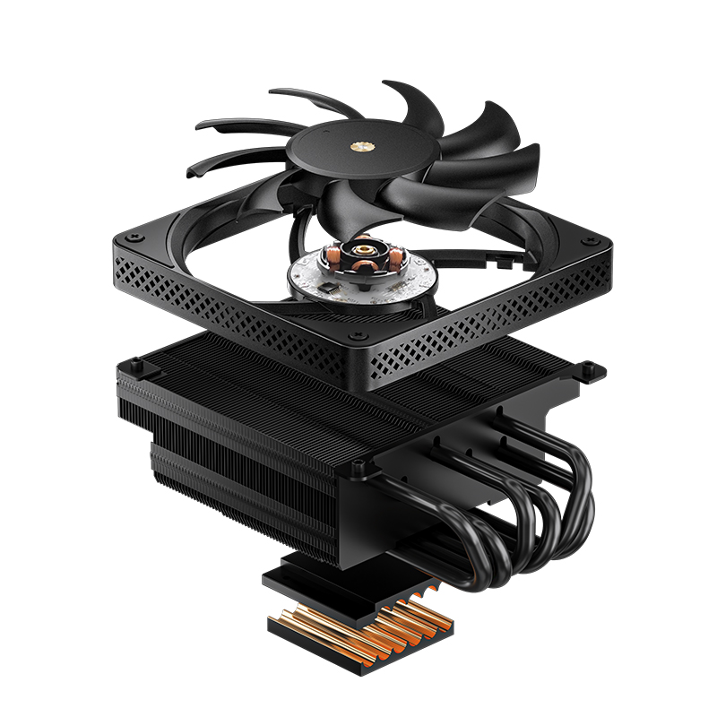 Cooler Cpu Hx6200d 120mm Black Jonsbo