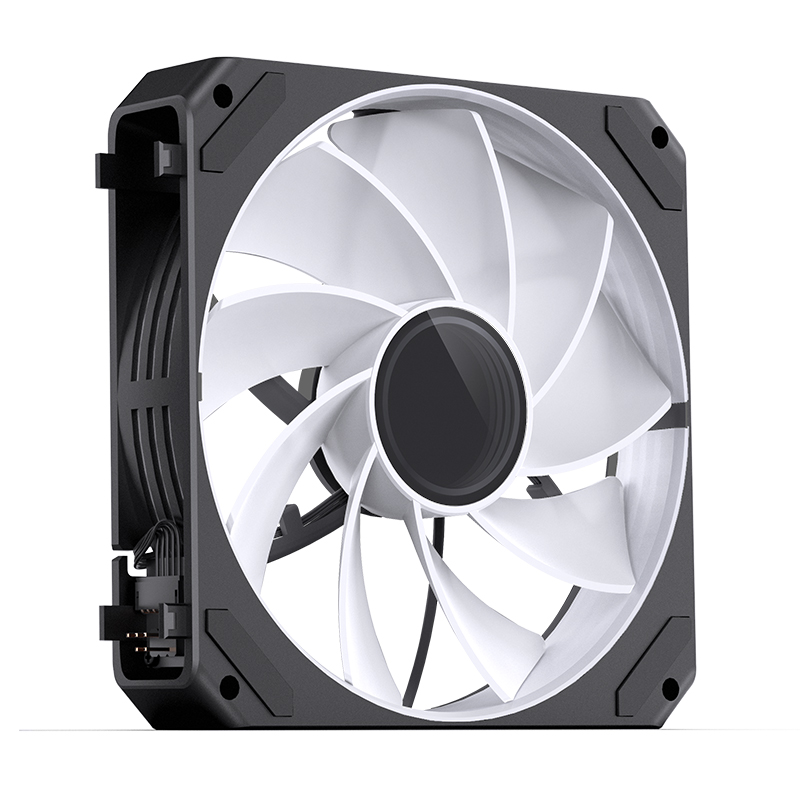 Cooler Fan Zg-120br Pack X3 Reversed 120mm Argb Black Jonsbo
