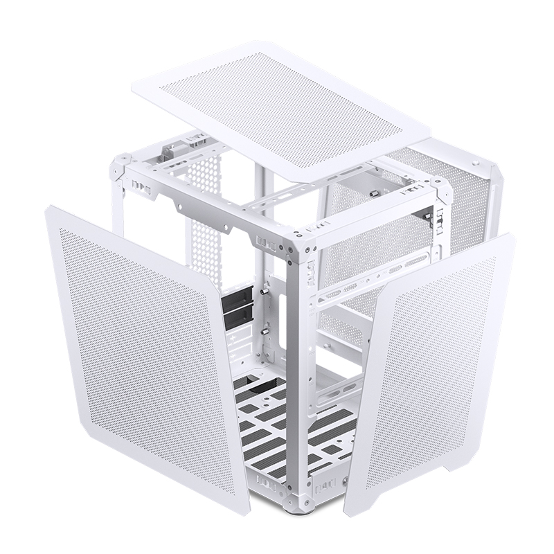 Gabinete C6 White Mesh Jonsbo