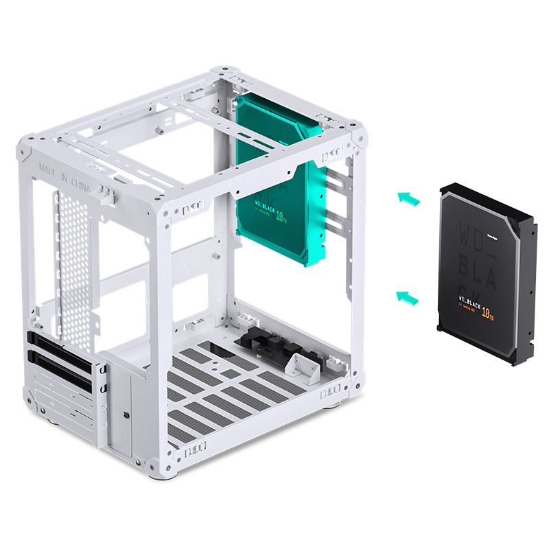 Gabinete C6 White Mesh Jonsbo