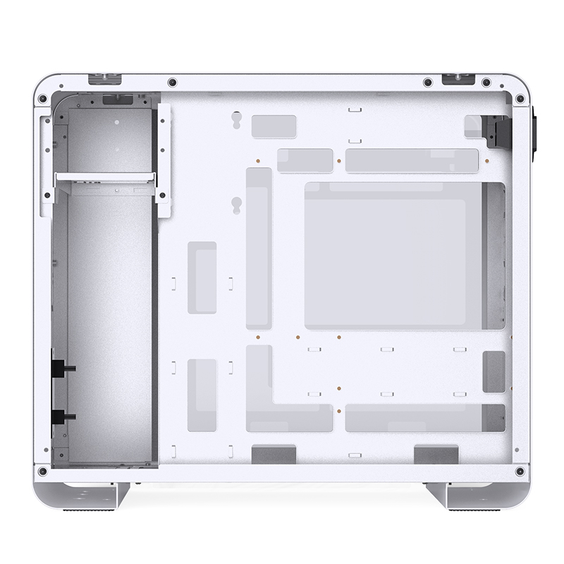 Gabinete U4 Mini White Mesh Tg Jonsbo