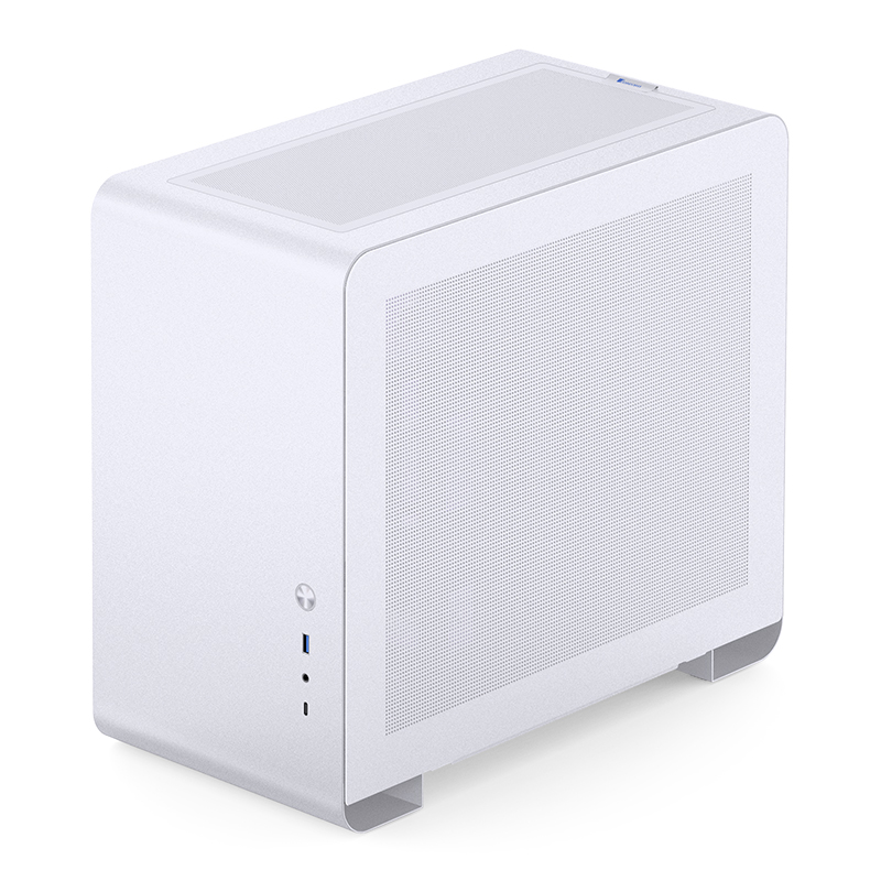 Gabinete U4 Mini White Mesh Tg Jonsbo