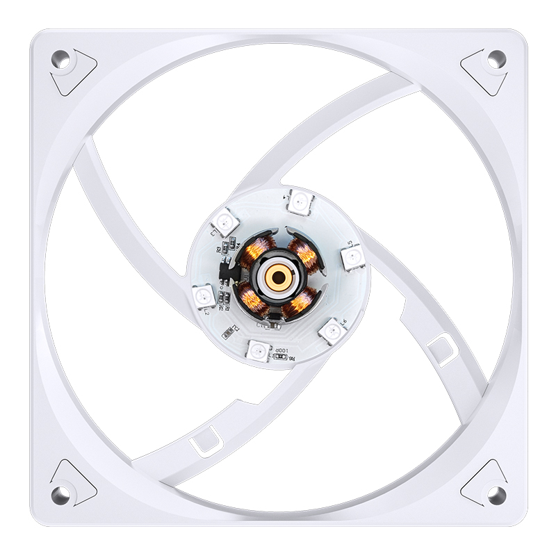 Cooler Fan Sl-120br Reversed 120mm Argb White Jonsbo