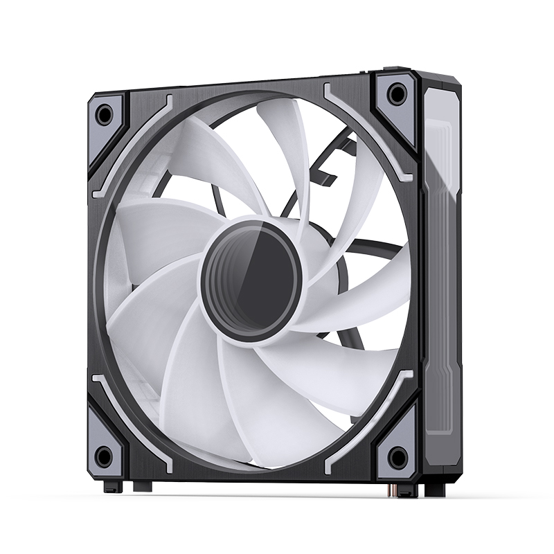 Cooler Fan Zh-120br Pack X3 Reversed 120mm Argb Black Jonsbo