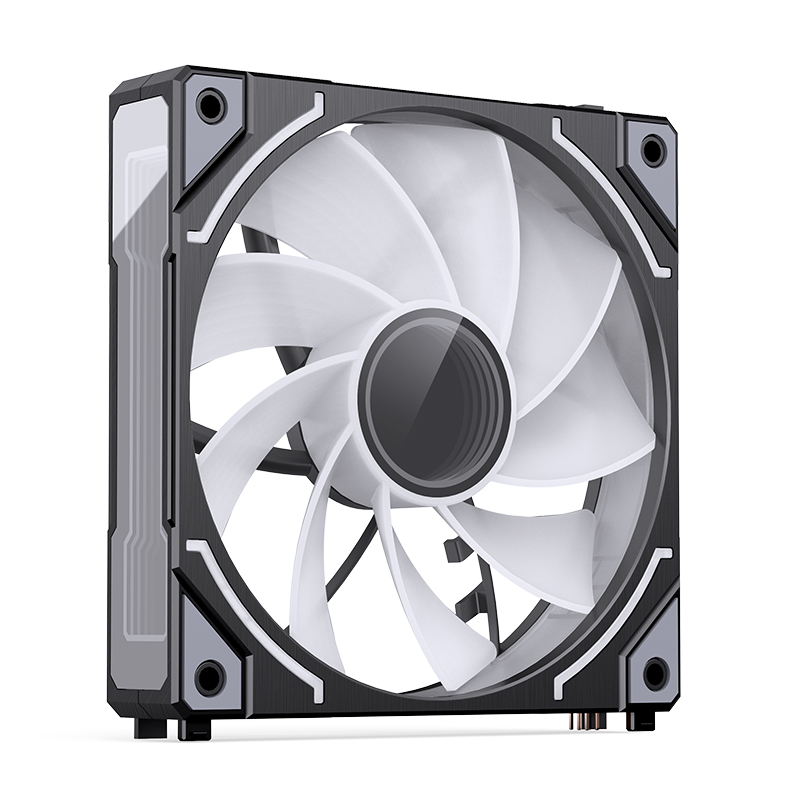 Cooler Fan Zh-120br Pack X3 Reversed 120mm Argb Black Jonsbo