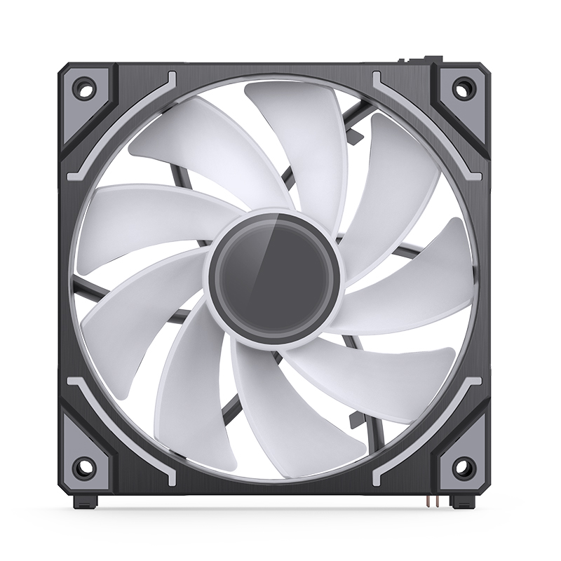 Cooler Fan Zh-120br Pack X3 Reversed 120mm Argb Black Jonsbo