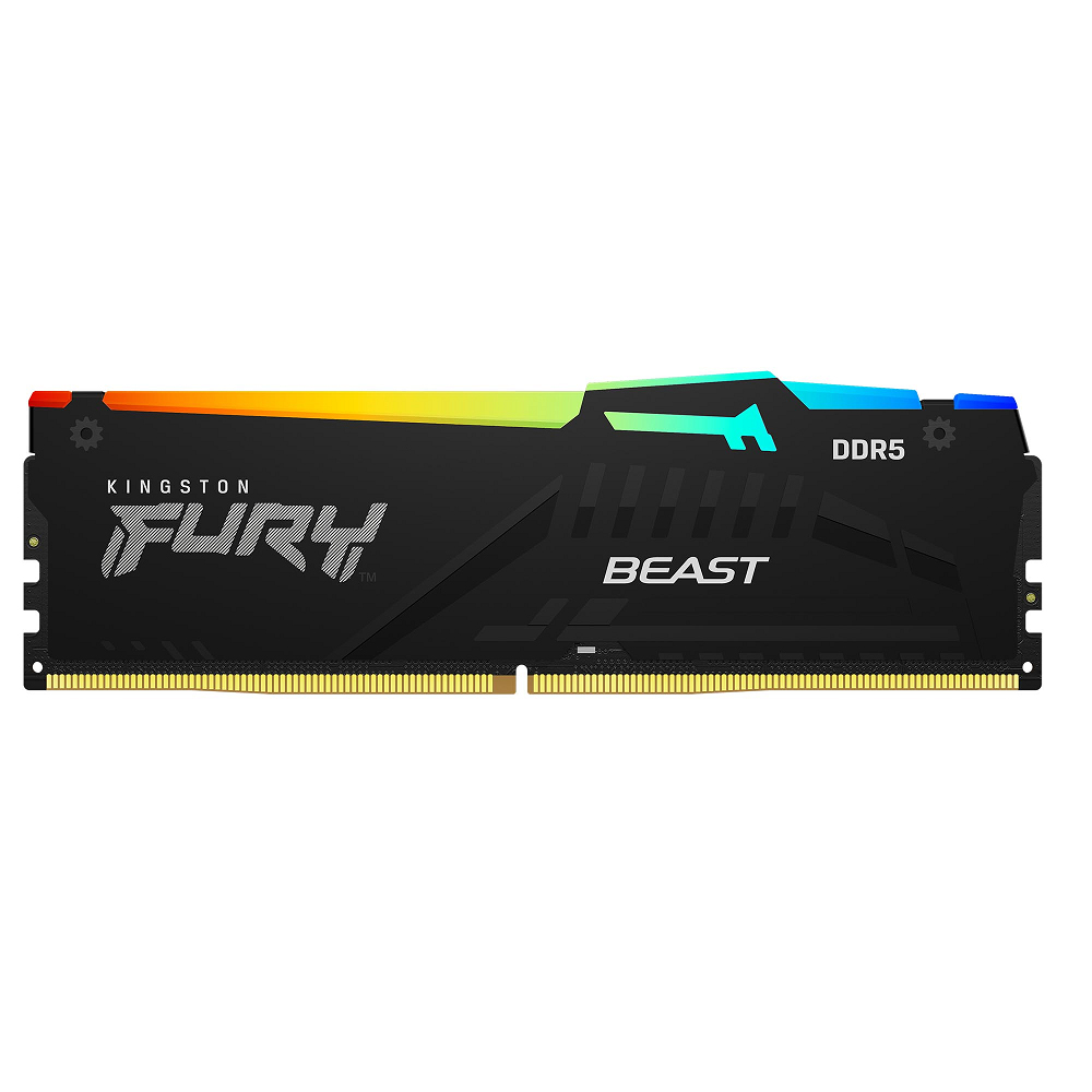 Memoria 32gb 2x16 6000mhz Fury Beast Black Rgb Expo Kingston