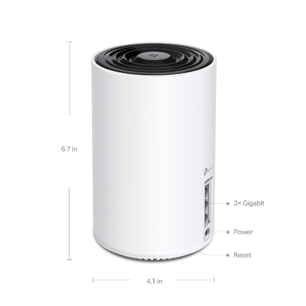 Router Deco Xe75 Wifi Mesh Ax5400 6e Pack X3 Tp-link