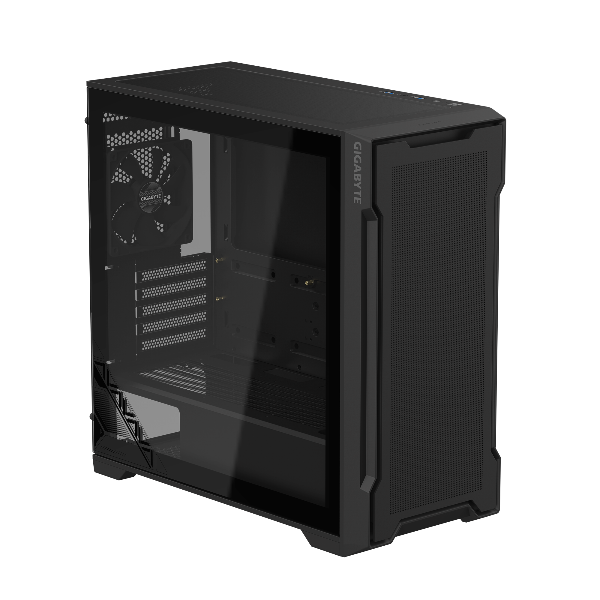 Gabinete C102 Glass Tg Black Gigabyte