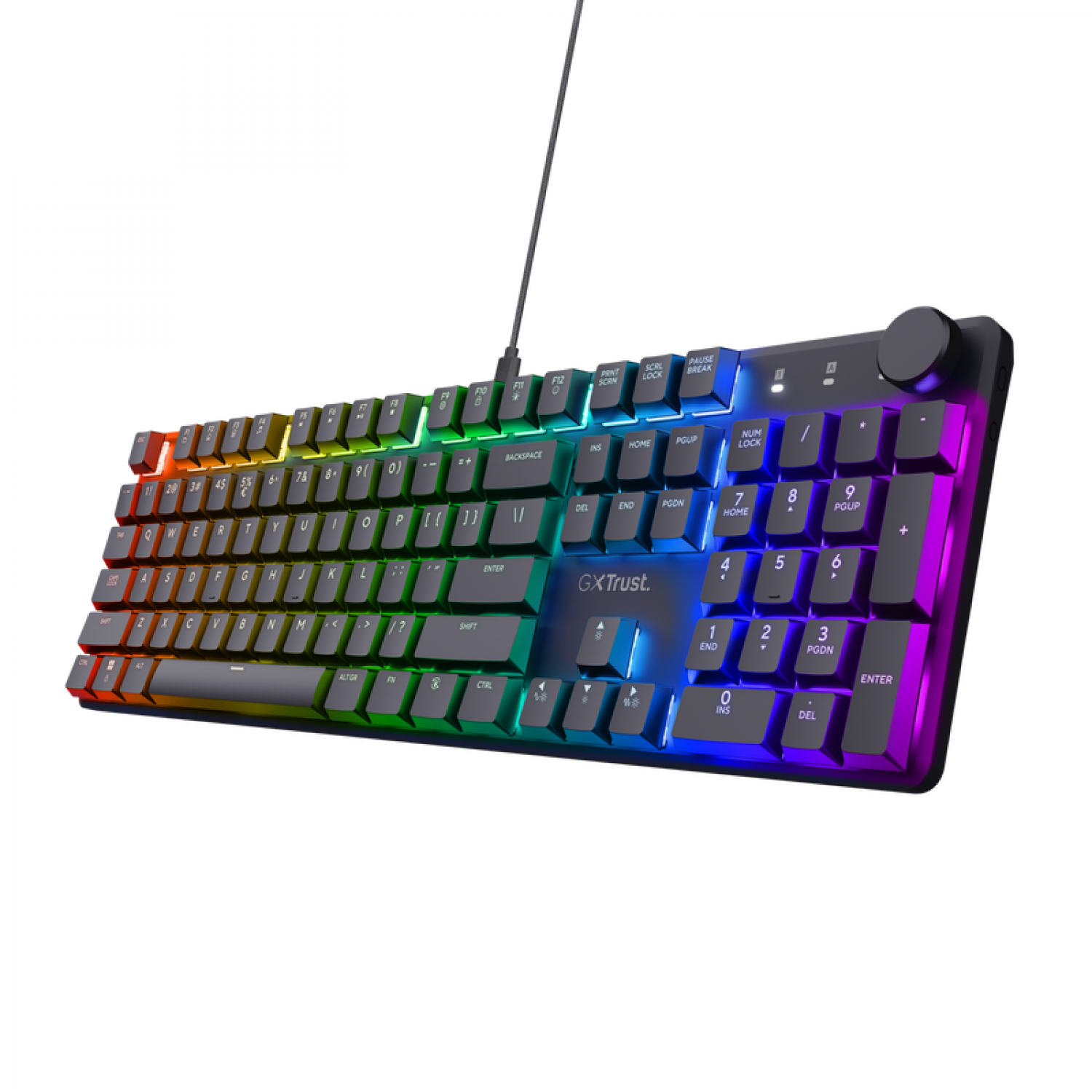 TECLADO GAMER TRUST TORIX MECANICO US