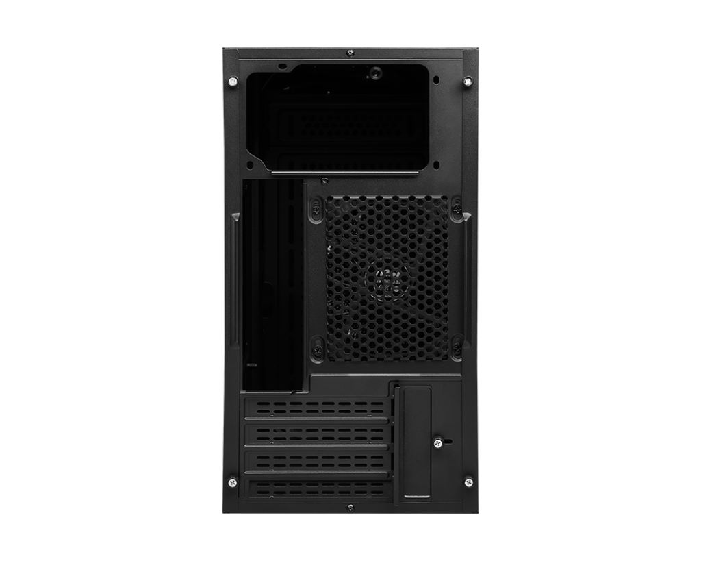 Gabinete Gamer MSI MAG SHIELD M301 Micro ATX Fan x1 con 1 Cooler