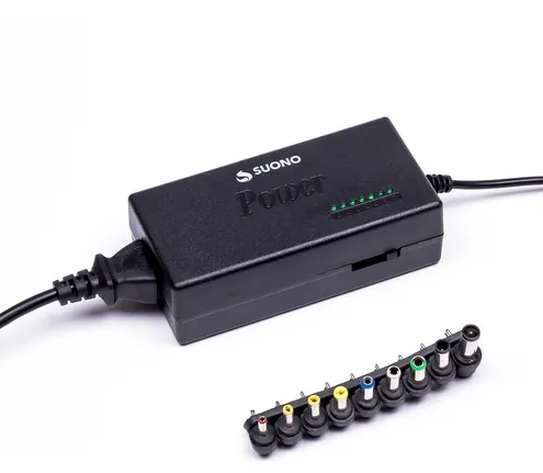 CARGADOR UNIVERSAL NOTEBOOK PUNTAS INTERCAMBIABLES SUONO