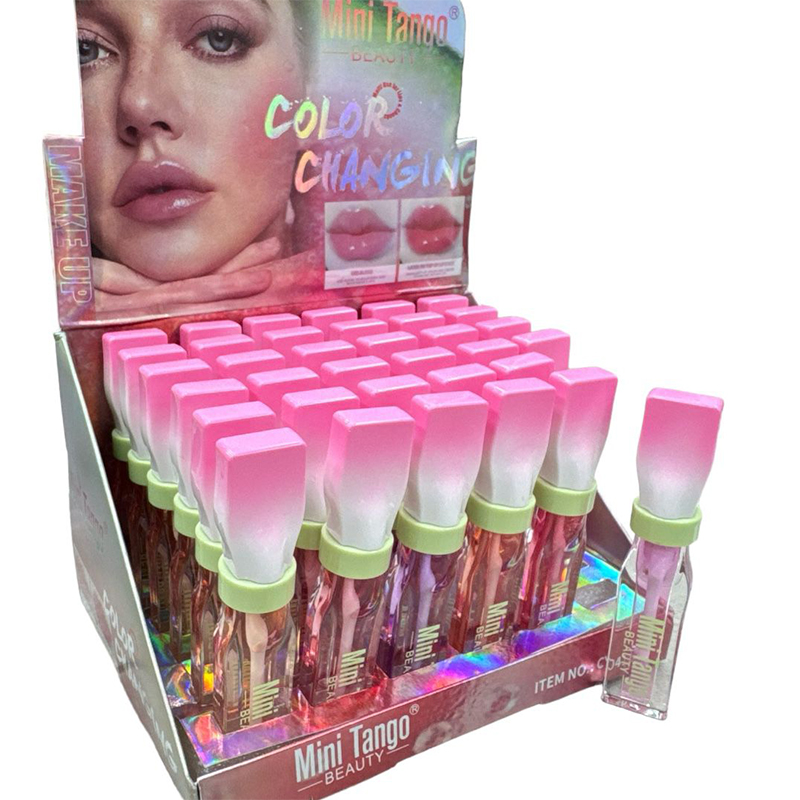 Lip Gloss Color Changing Destellos Mini Tango