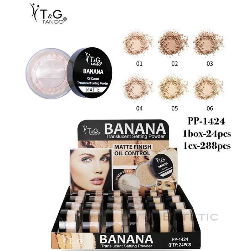 Polvo Banana Matte Finish Oil Control T&G Tango