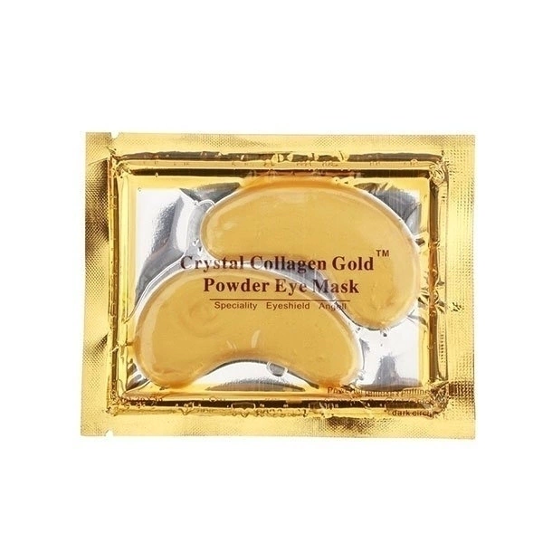 Mascarilla Parche Anti-Ojeras de Colágeno y Oro