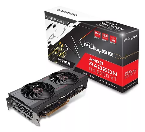 Outlet Placa De Video Sapphire Pulse Rx 6700 Xt 12gb