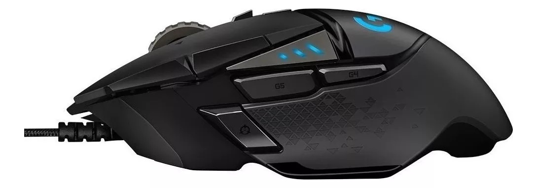Mouse Logitech G502 Hero 25600 DPI 11 Botones programables RGB