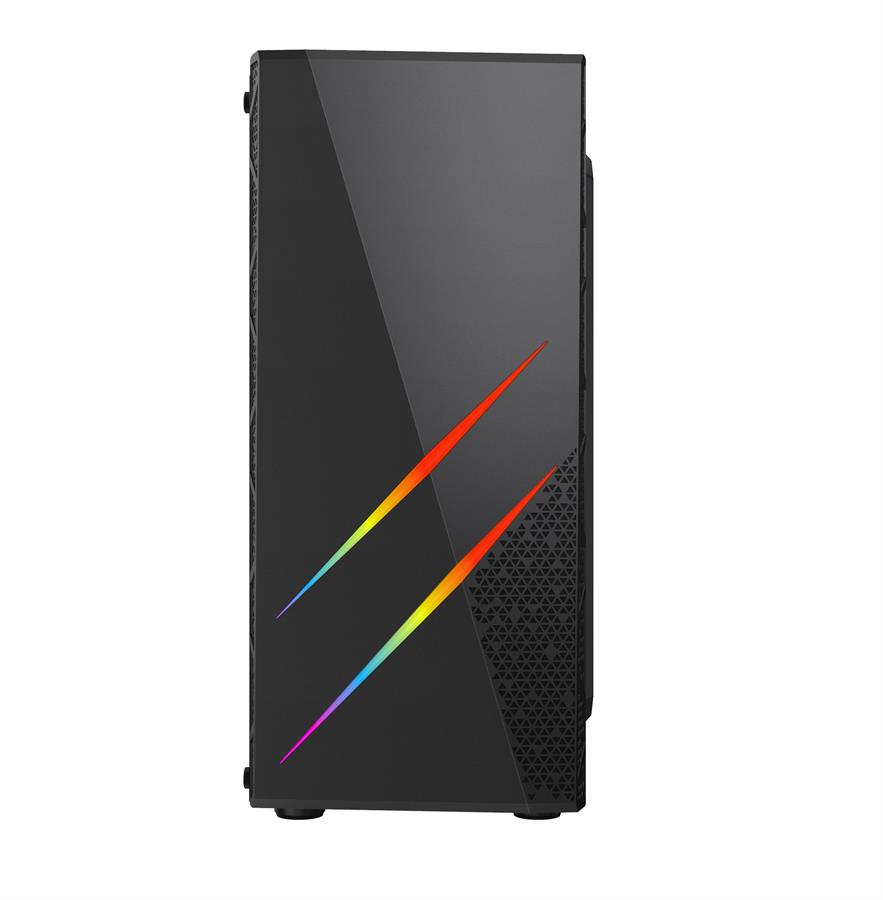 Gabinete Raptor Blaze Force vidrio templado y Fan ARGB