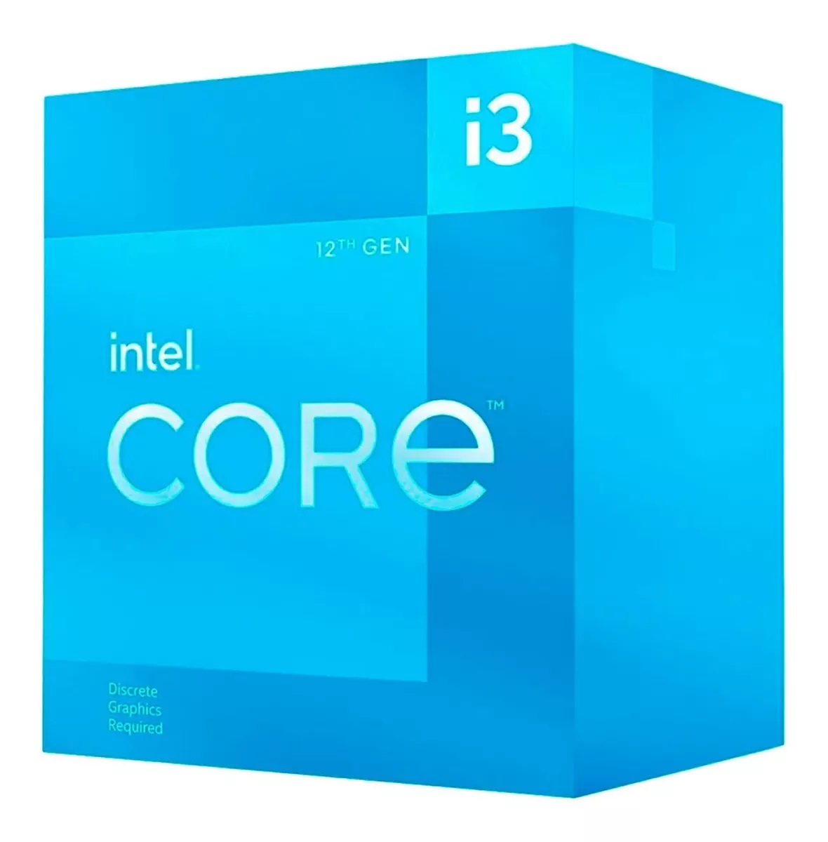 Intel Core I3 12100F 12va Gen 4 nucleos sin graficos