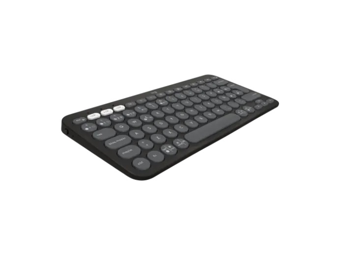 Teclado Logitech Pebble Keys 2 K380S Bluetooth multidispositivos negro