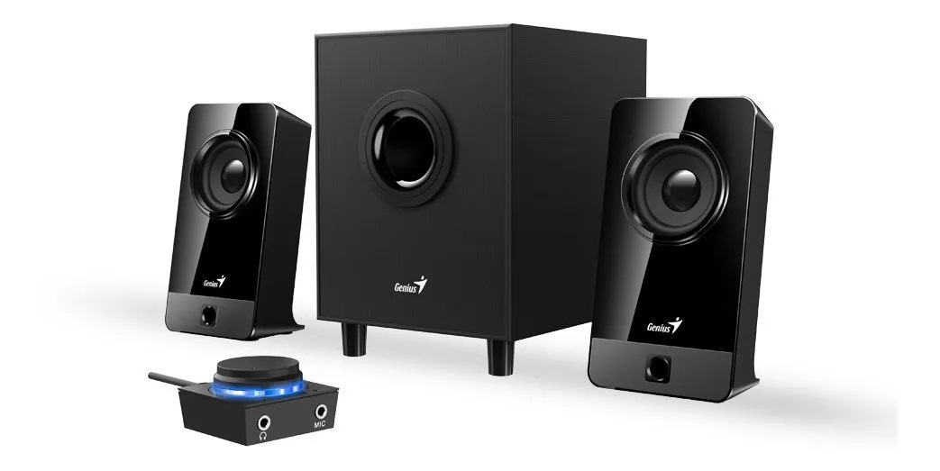 Parlantes 2.1 Genius SW-2.1 300X Con control de volumen extendido