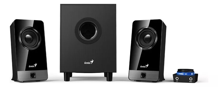 Parlantes 2.1 Genius SW-2.1 300X Con control de volumen extendido