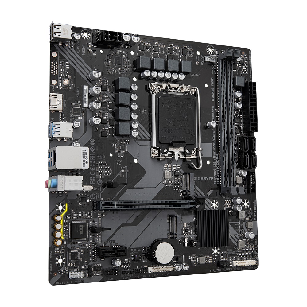 Gigabyte B760M K V2 DDR4 12va 13ra 14ta gen de Intel