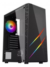 Gabinete Raptor Blaze Force vidrio templado y Fan ARGB