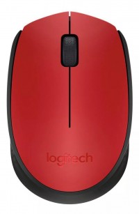 Mouse Inalambrico Logitech M170 Rojo