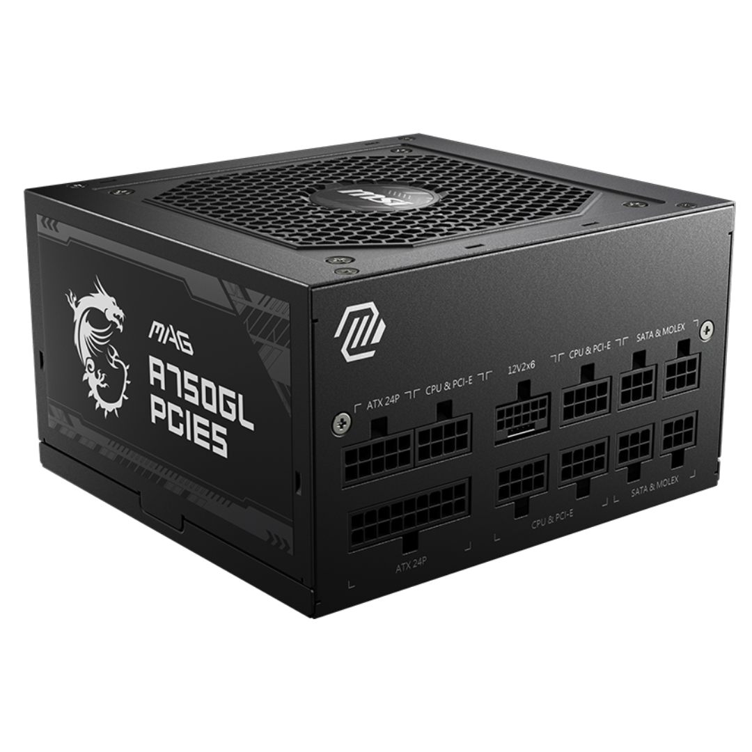 Fuente Msi Mag A750gl 750w 80 Plus Gold Full Modular Pcie 5.0